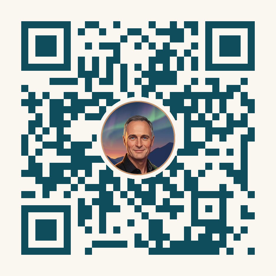 QR code to LinkedIn